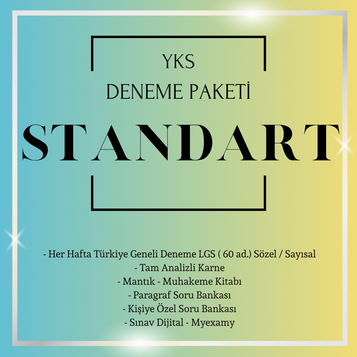 Standart YKS Deneme Paketi