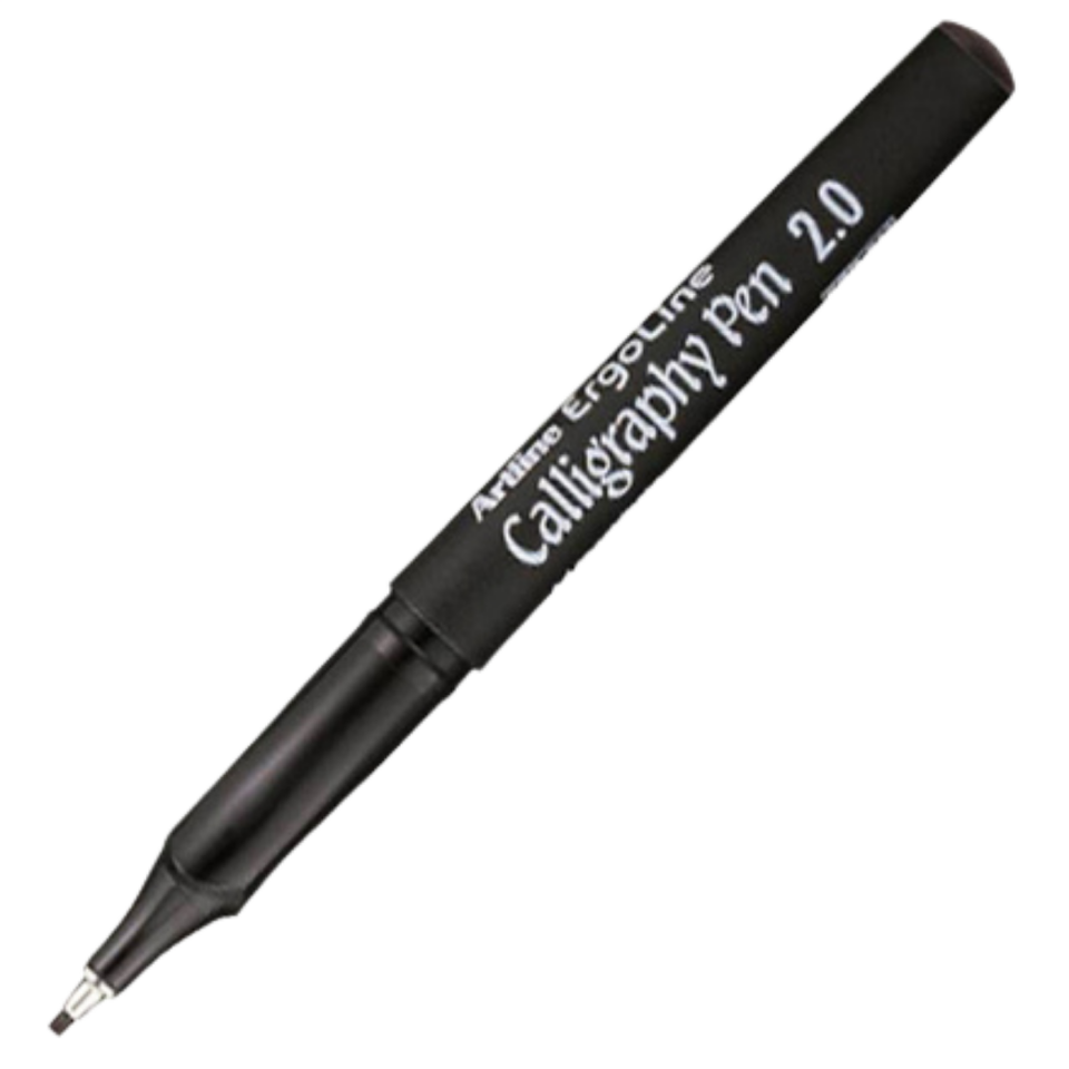 Artline 242 Calligraphy Kalemi Siyah 2.0mm