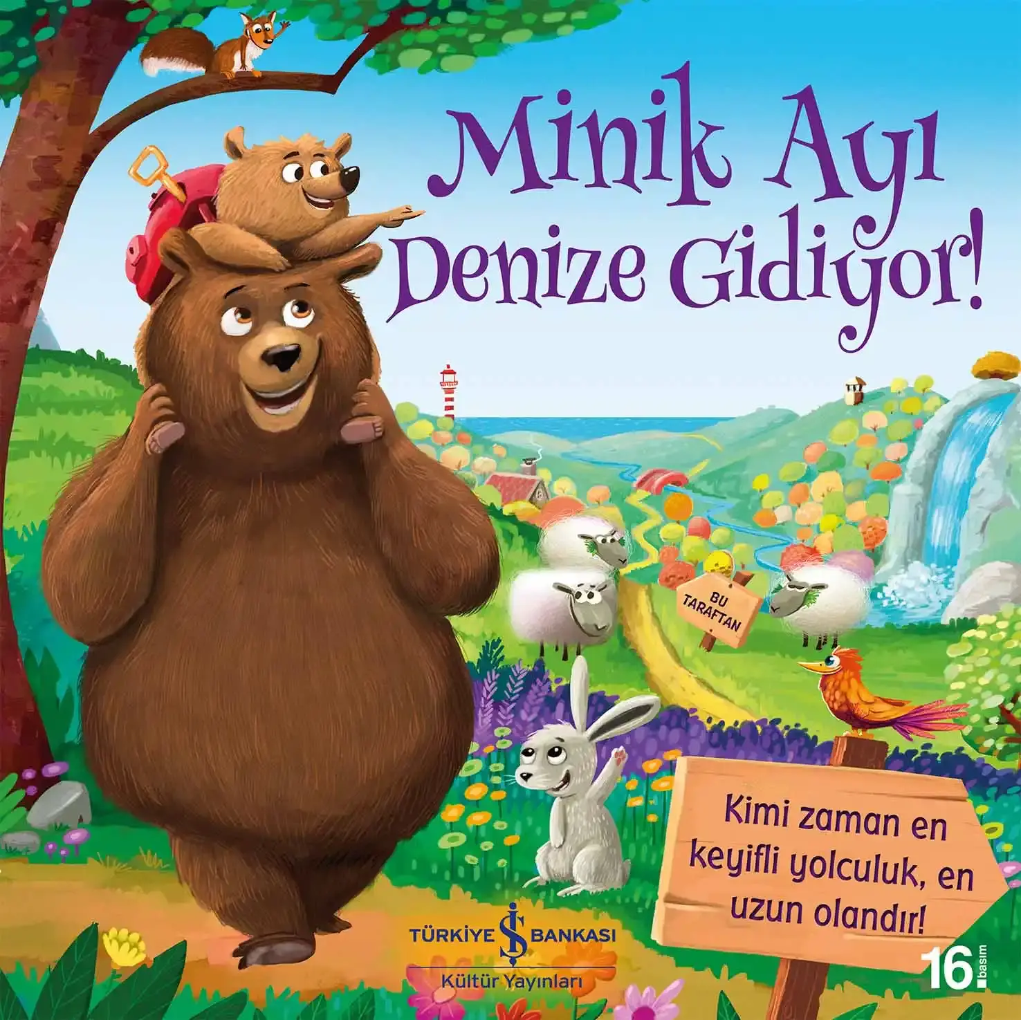 Minik Ayı Denize Gidiyor!