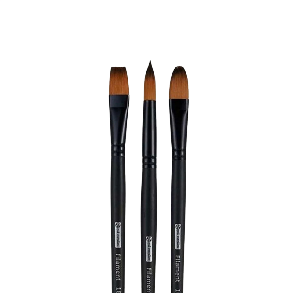 Art Creatıon 3'Lü Yağlı/Akrlik Fırça Seti (Ekstra Büyük) - XL