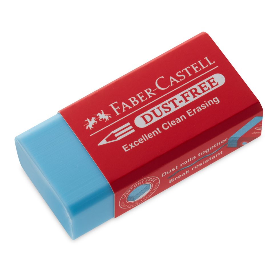Faber Castell Dust-Free Renkli Silgi  Yeşil