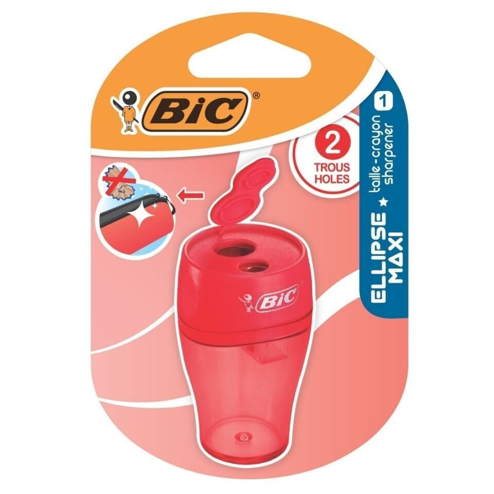 BIC Maxi Ellipse Kapaklı İkili Kalemtıraş Yeşil