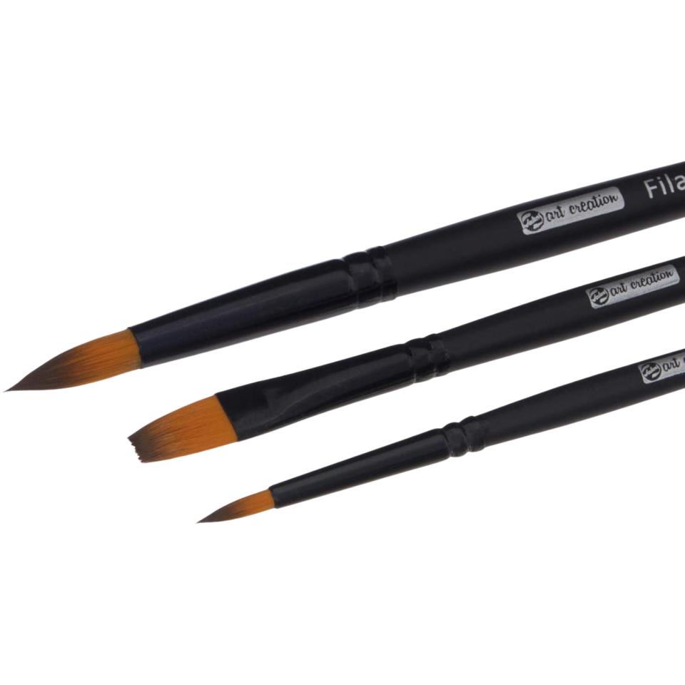 Talens Art Creatıon 3'Lü Suluboya Fırça Seti (Orta) - M