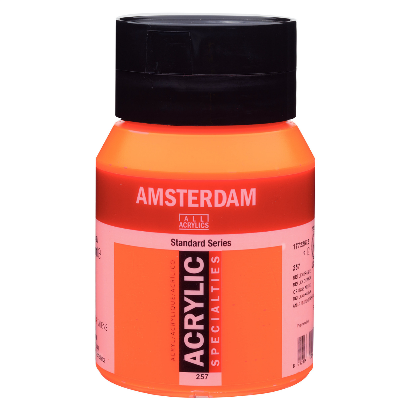 Amsterdam Standard Series Akrilik Boya 500 ml Reflex Turuncu 257