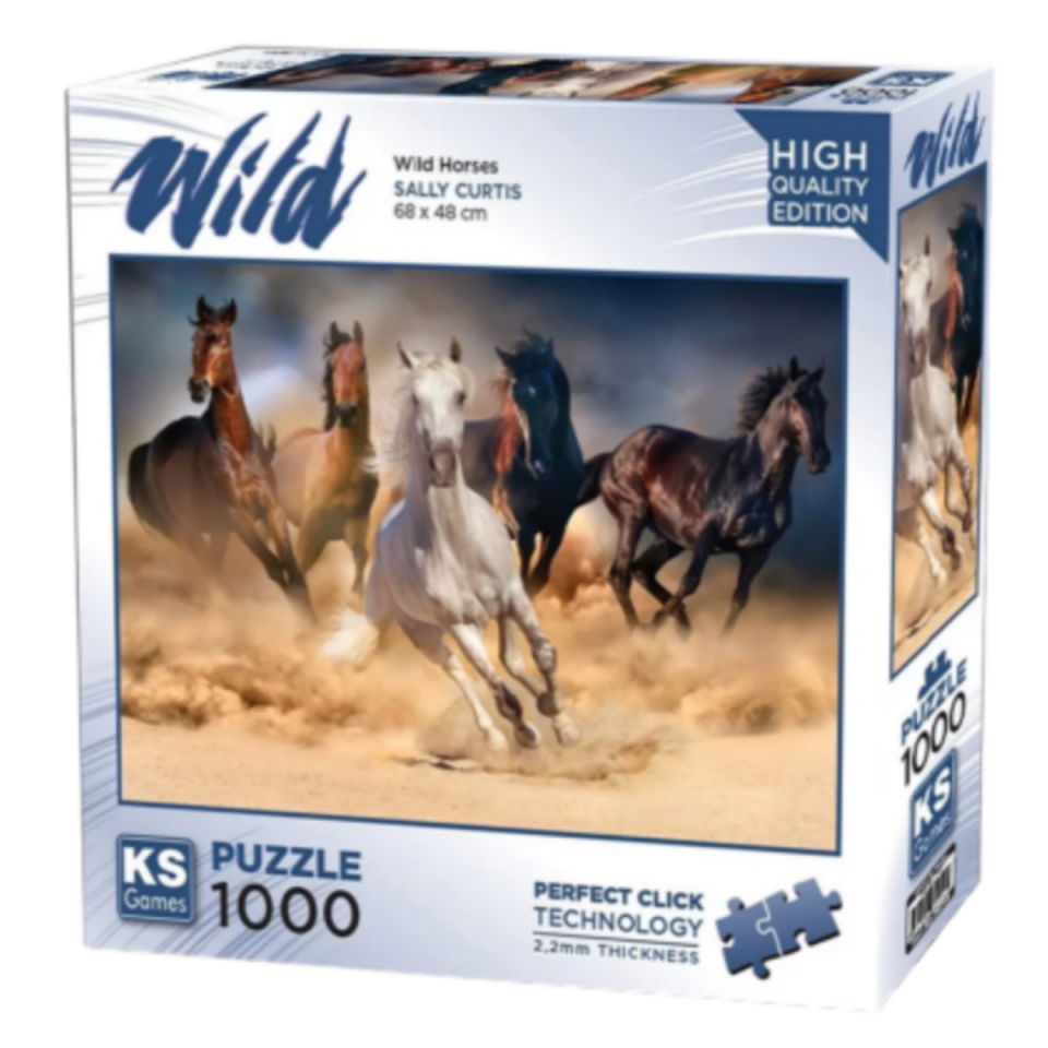Onur 20769 Puzzle 1000 Parça Wild Horses
