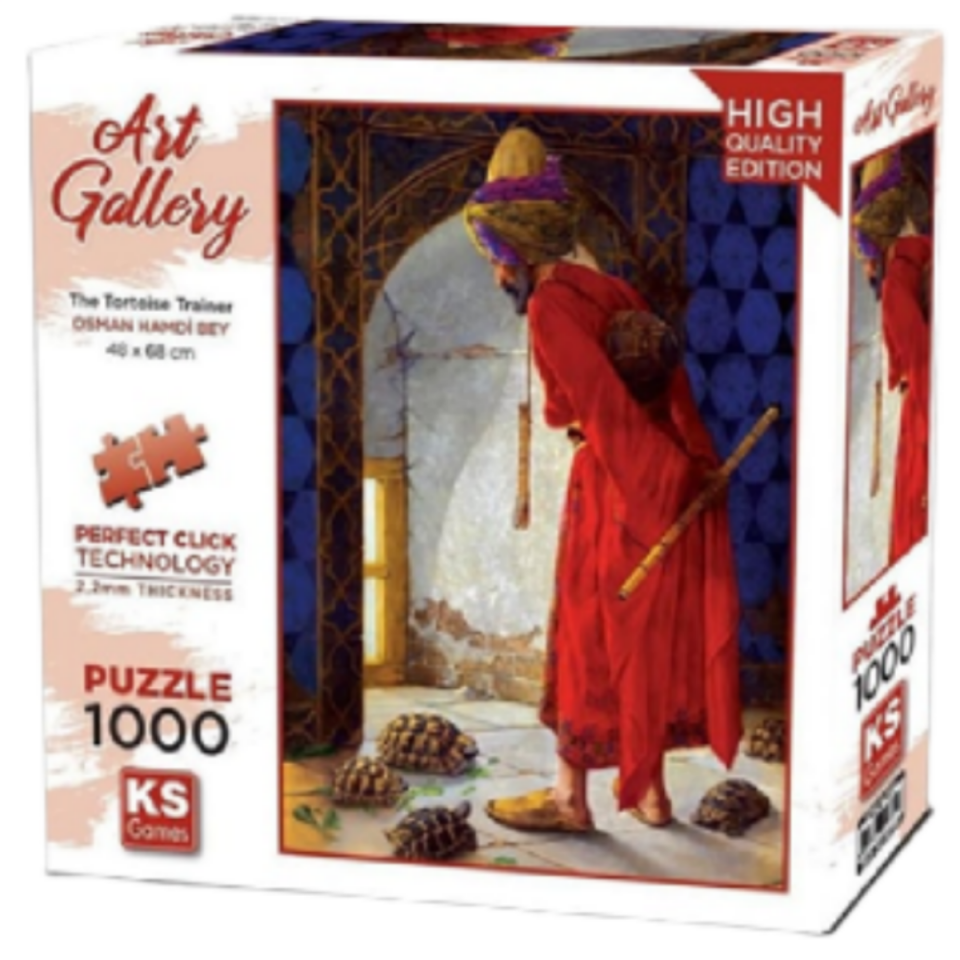 Onur 20733 Puzzle 1000 Prç Kaplumbağa  Terbiyecisi