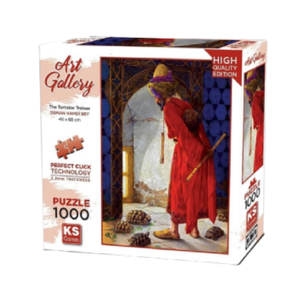 Onur 20733 Puzzle 1000 Prç Kaplumbağa  Terbiyecisi