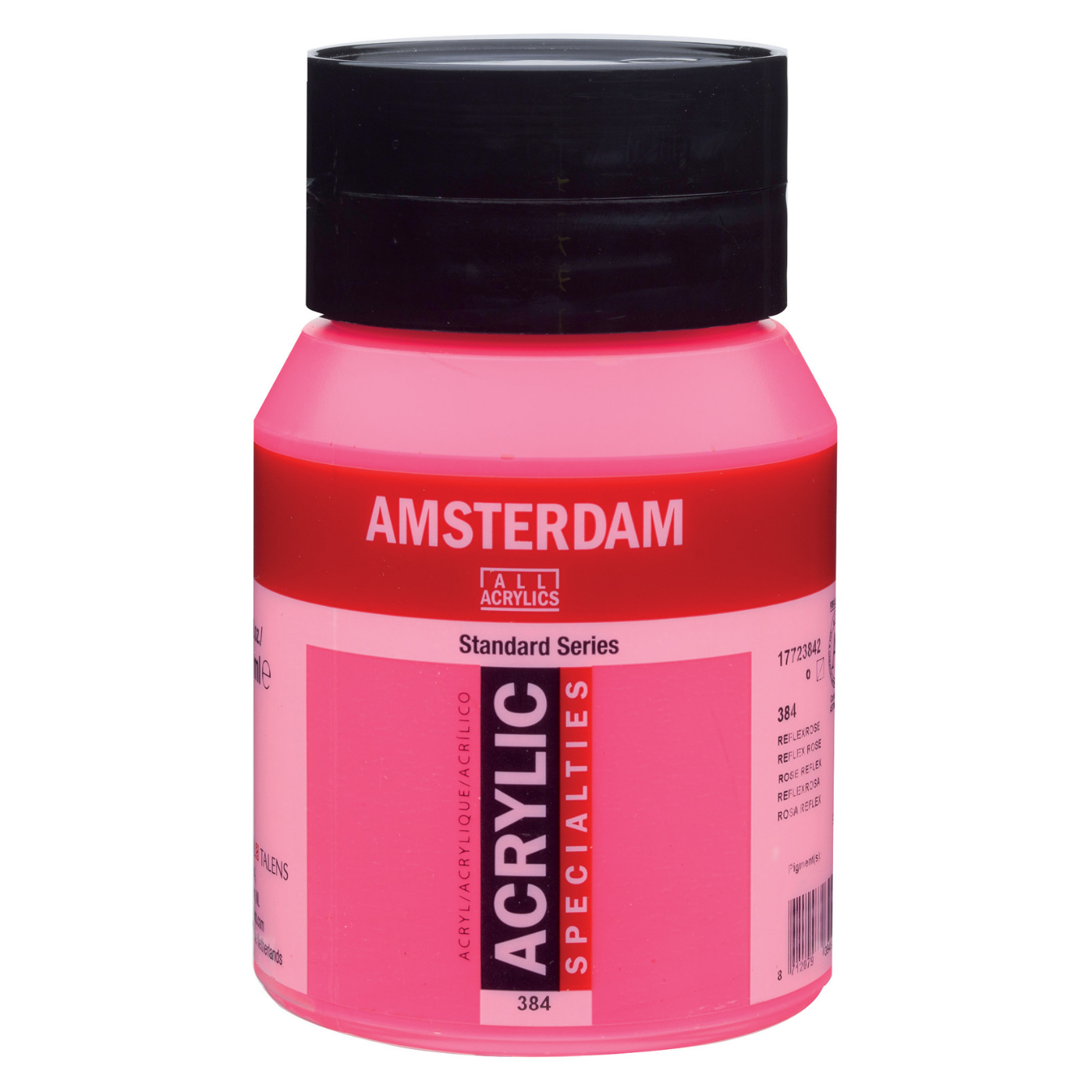 Amsterdam Standard Series Akrilik Boya 500 ml Reflex Pembe 384