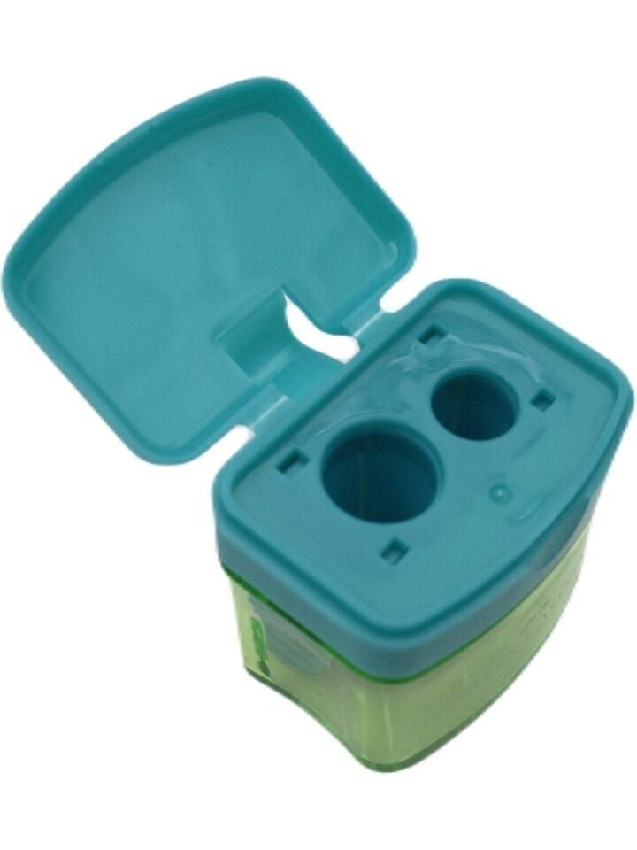 Faber Castell Minibox Duo Kalemtıras Trendy Yeşil