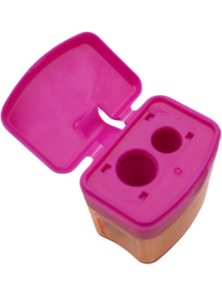 Faber Castell Minibox Duo Kalemtıras Trendy Pembe
