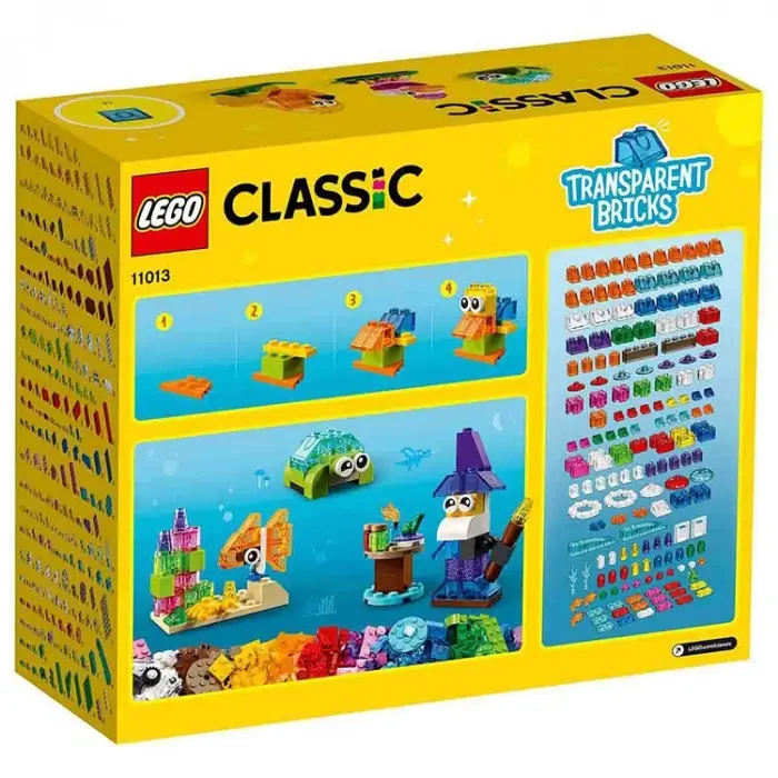 11013 LEGO® Transparent  Bricks