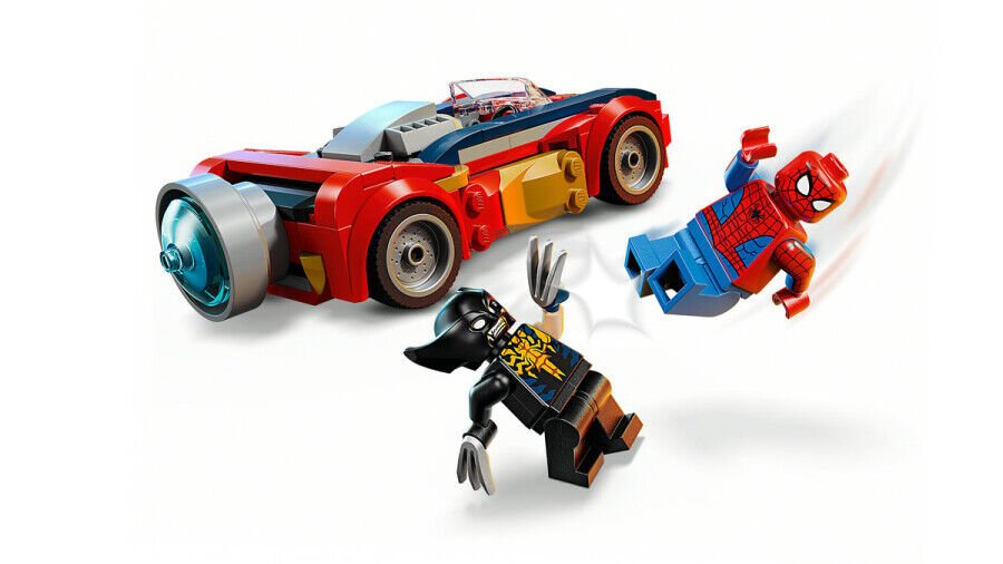 76336 LEGO® | Marvel Örümcek Adam Arabası, Venomlaşmış Wolverine’e Karşı