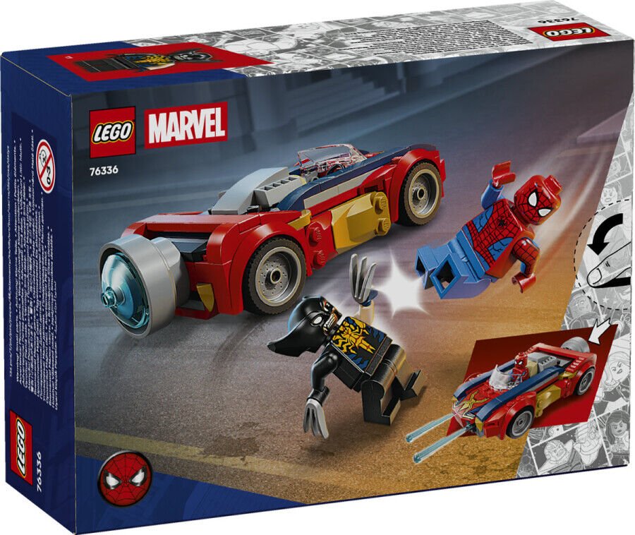 76336 LEGO® | Marvel Örümcek Adam Arabası, Venomlaşmış Wolverine’e Karşı