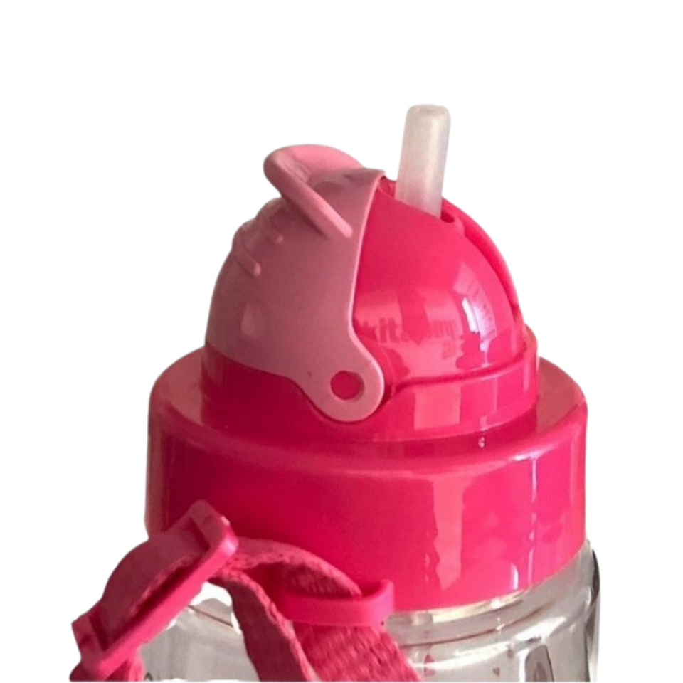 Gıpta Fun Trıtan Desenli Pipetli Matara 500ml