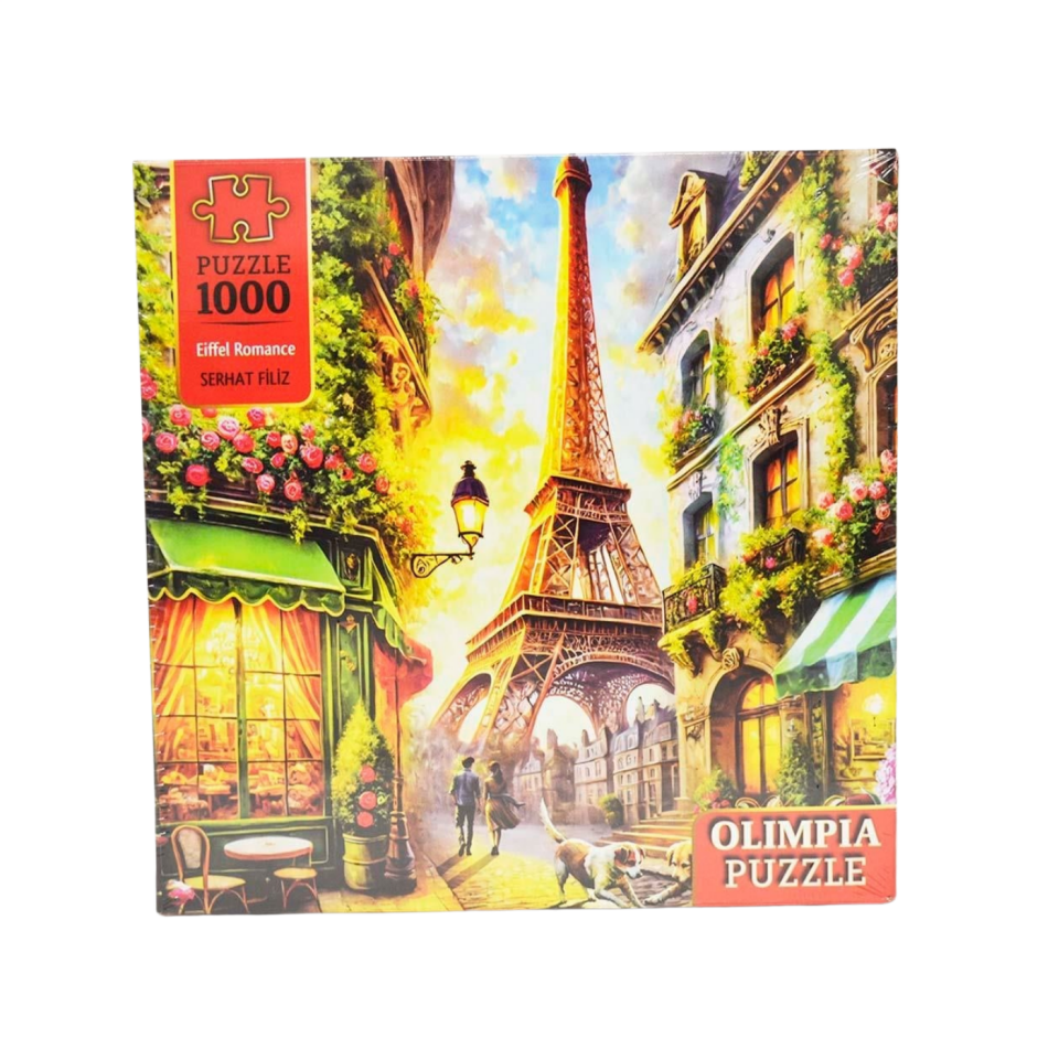Onur 15015 Puzzle 1000 Prç Olimpia  Eiffel  Romance