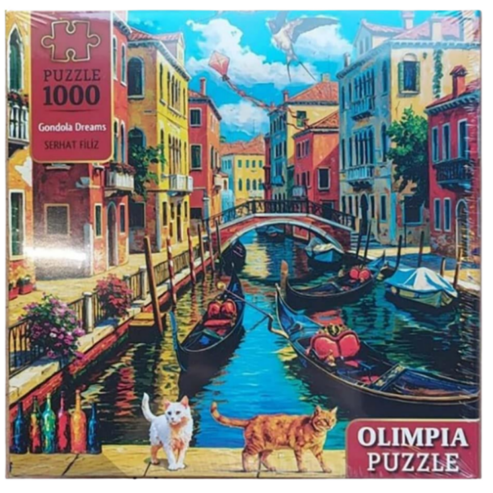 Onur 15016 Puzzle 1000 Prç Olimpia  Gondola  Dreams