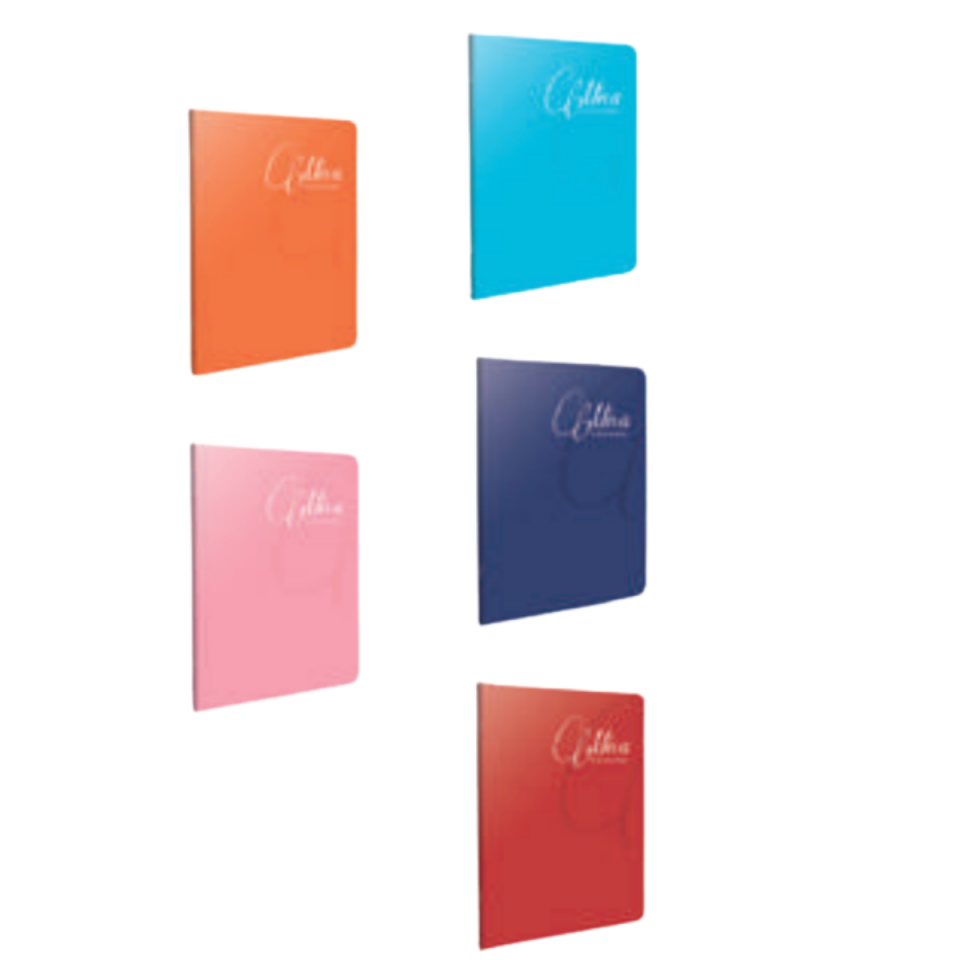 Gıpta 1709 Mica Dikişli PP Kapak Defter A5 40 Yaprak Çizgili