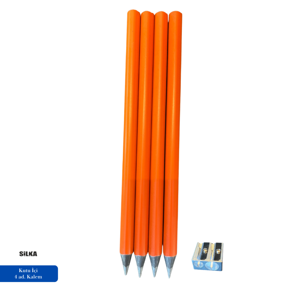 Art.75 Silka Trı Dark Jumbo Turuncu İlk Kurşun Kalemim
