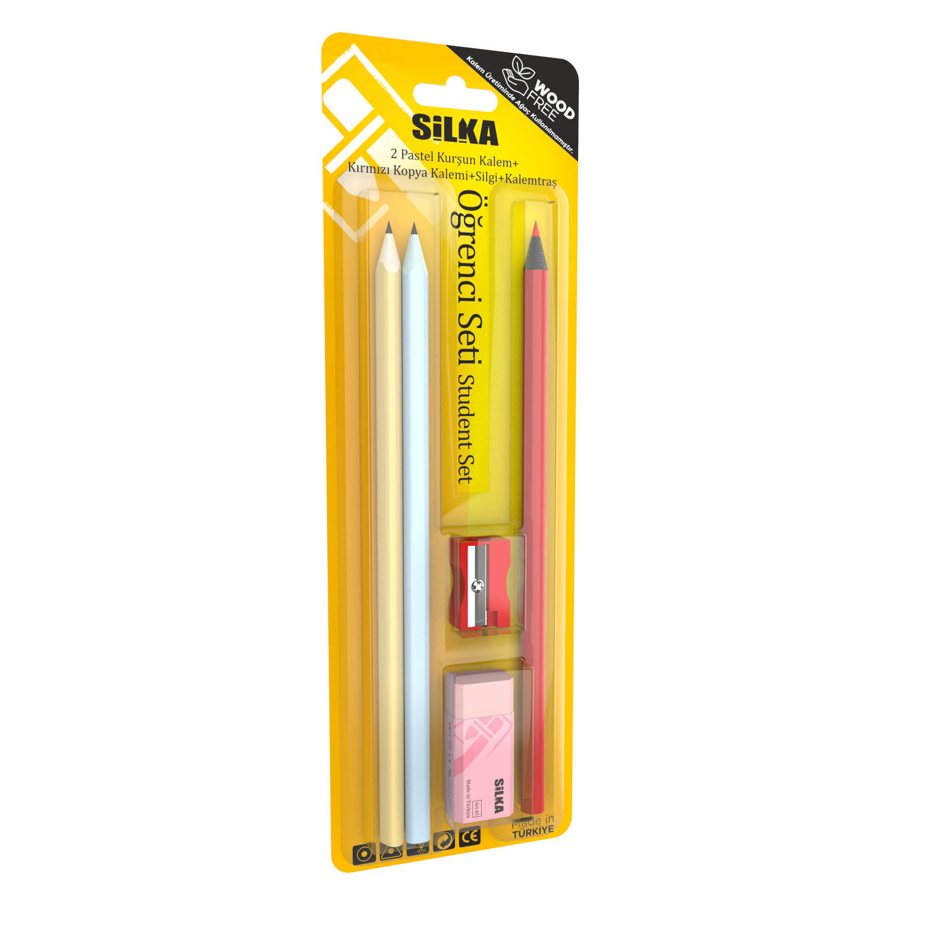 ART.649 SİLKA BLİSTER ÖĞRENCİ SETİ