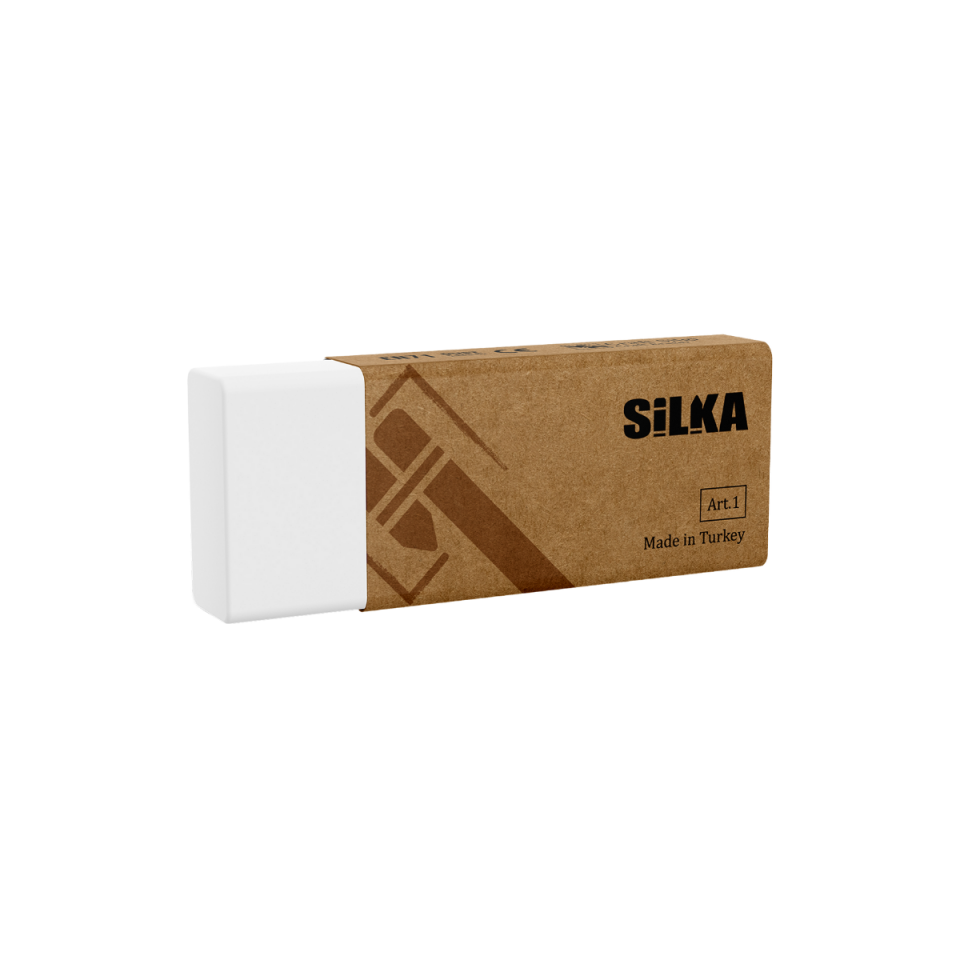 Silka 1-20 Beyaz Craft Büyük Boy Silgi