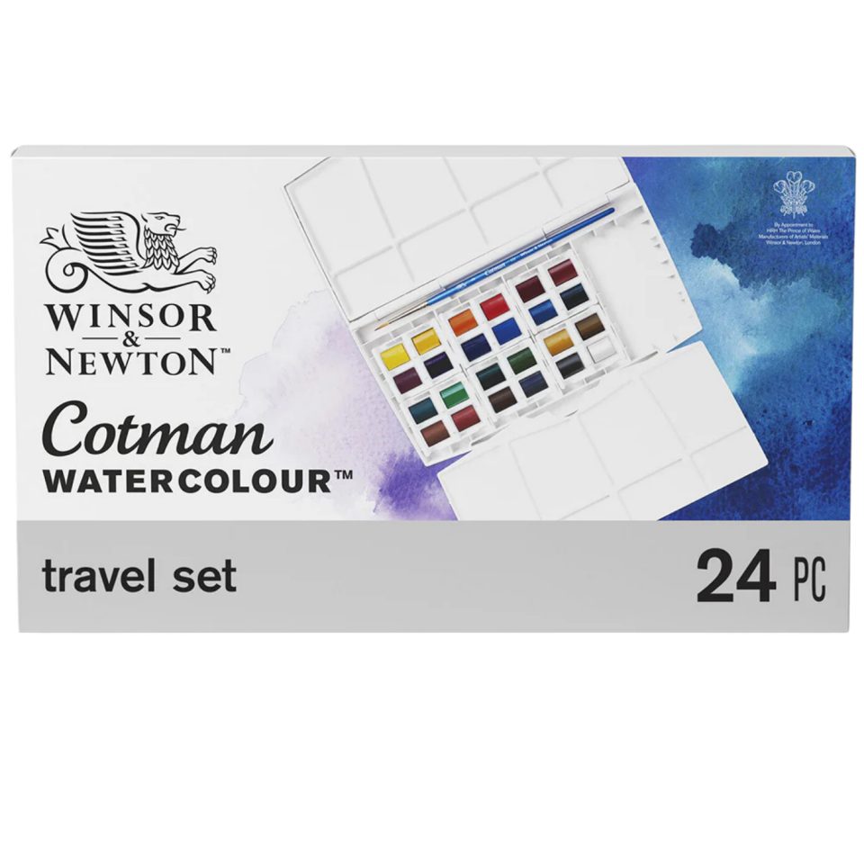 Winsor&Newton Cotman Wc H/Plus 24 Tablet Sulu Boya Seti 390376