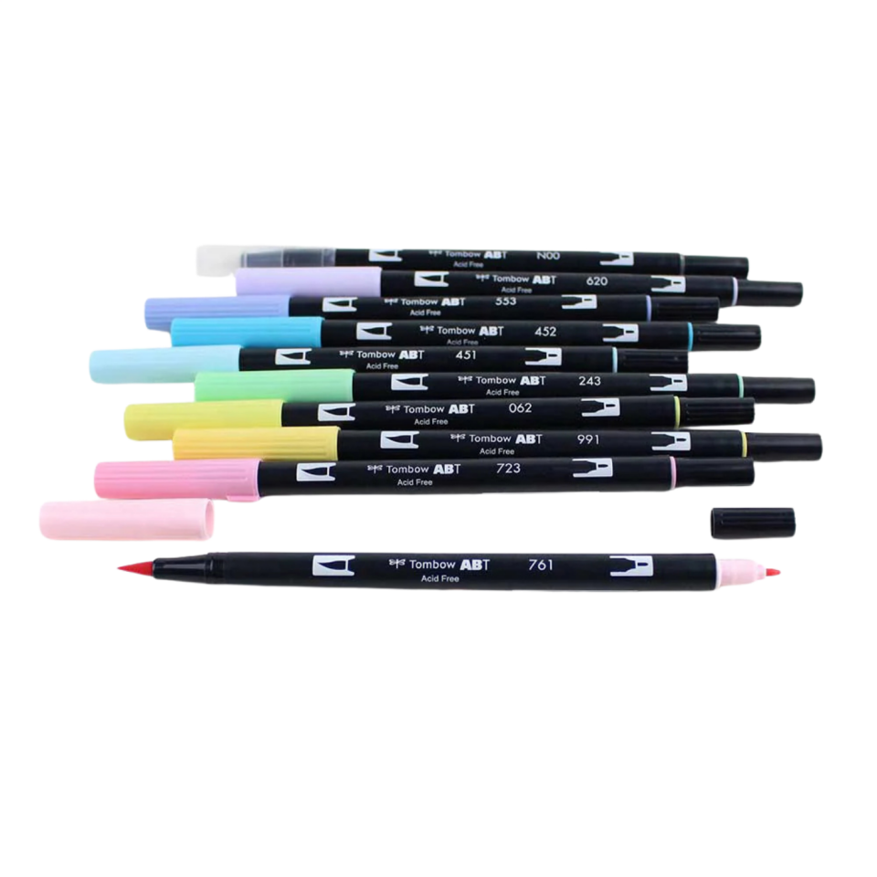 Tombow Ab­T 10Cpa G.Kalemi 187 Pastel  Tonlar