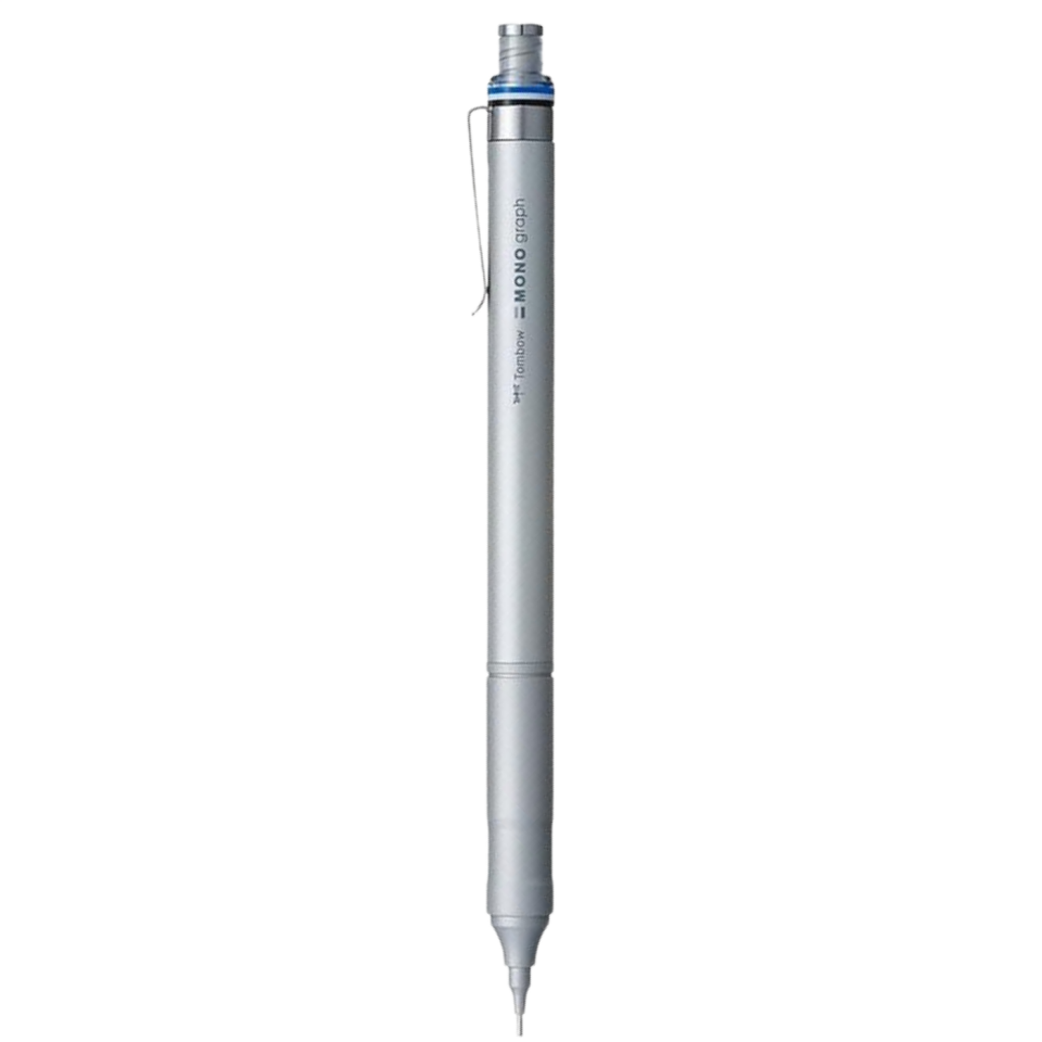 Tombow Dpa 112A Tombo Mono Graph Mekanik Kalem 05mm Kutulu Gümüş