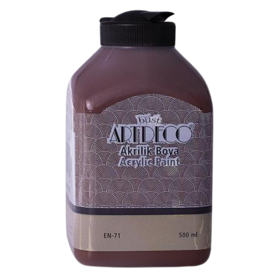 Artdeco 070L­3615 Akrilik Boya 500Ml  Kahverengi