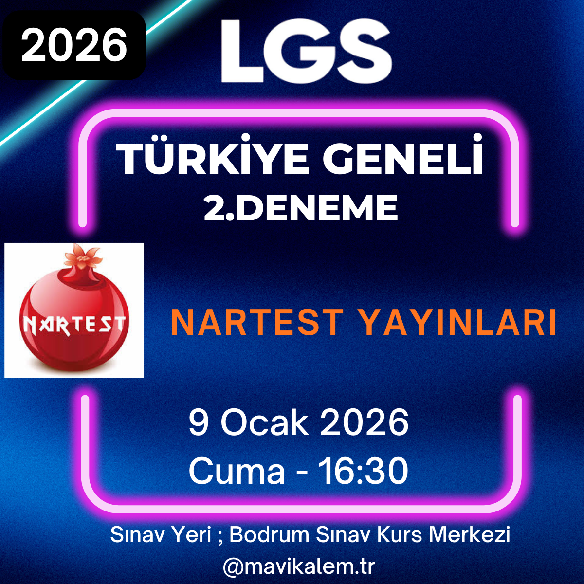 Narteast Yayınları Türkiye Geneli 2.Deneme