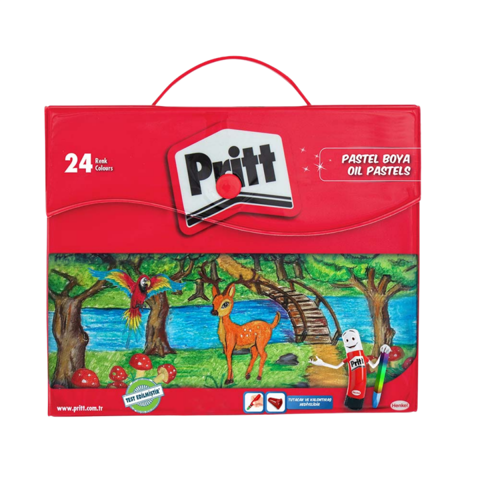 Prıtt 1048064 Pastel Boya 24Lu Cantalı