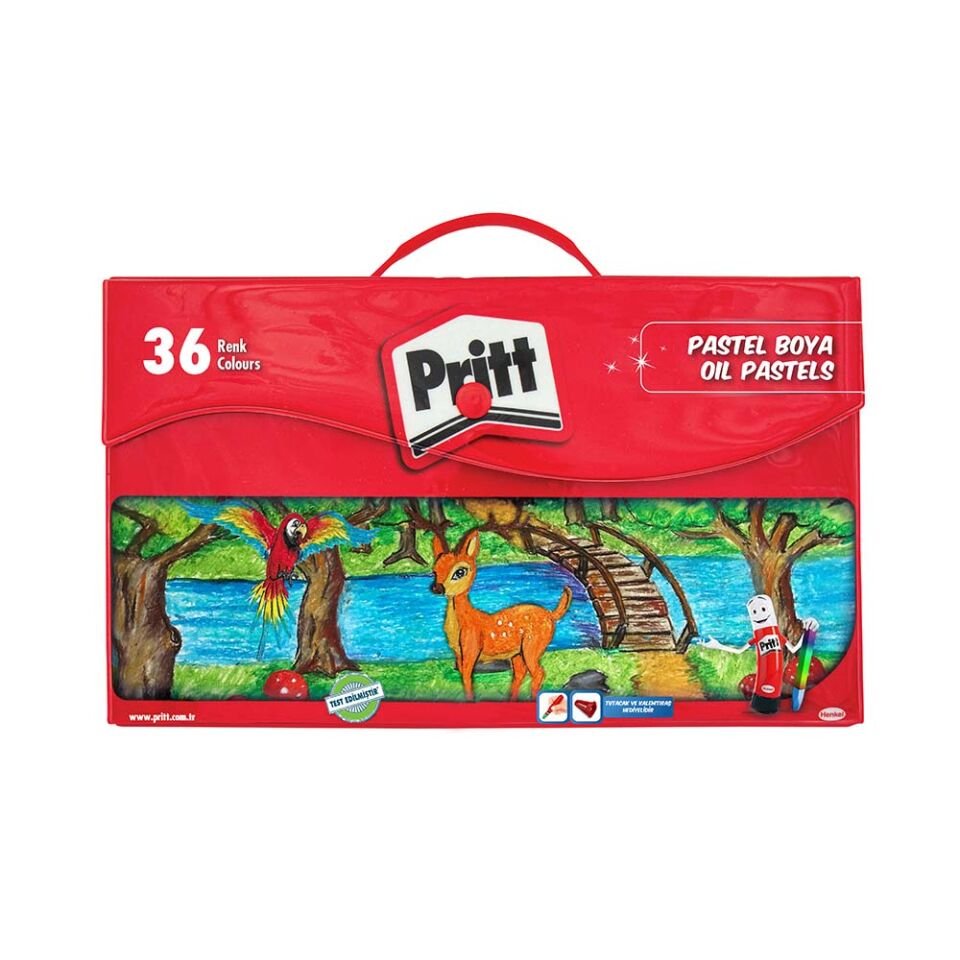 Prıtt 1048065 Pastel Boya 36'lı Çantalı