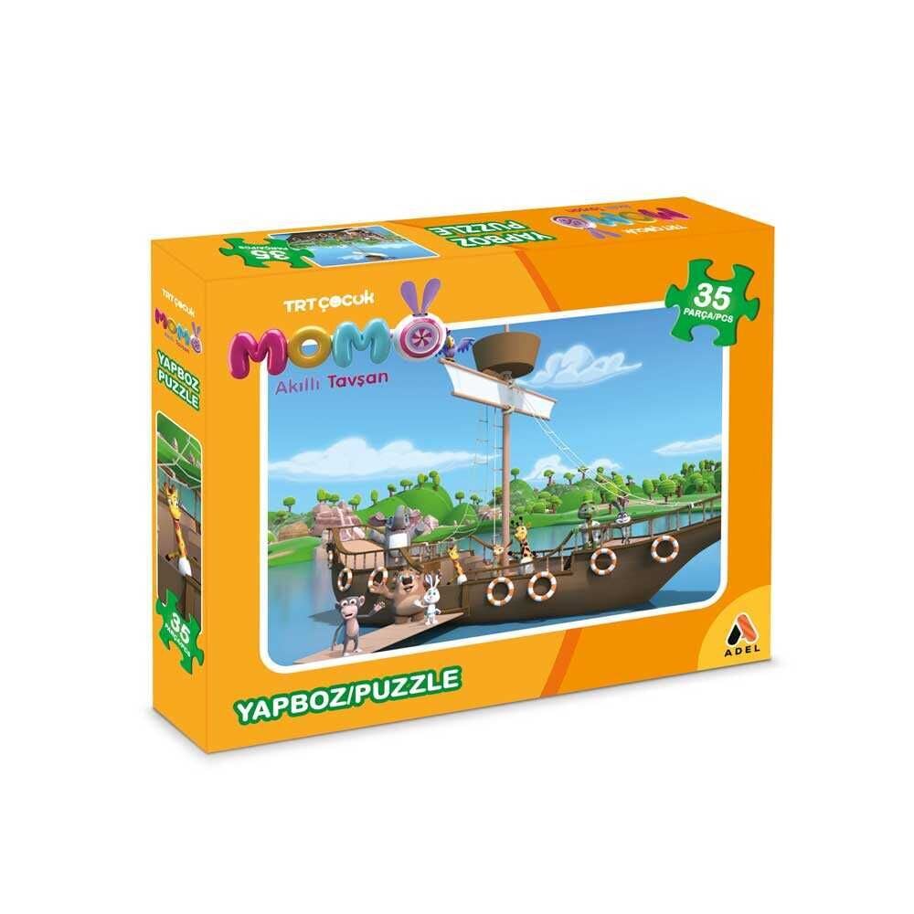 Adel Trt Çocuk Puzzle Tavşan Momo 35Li 000512