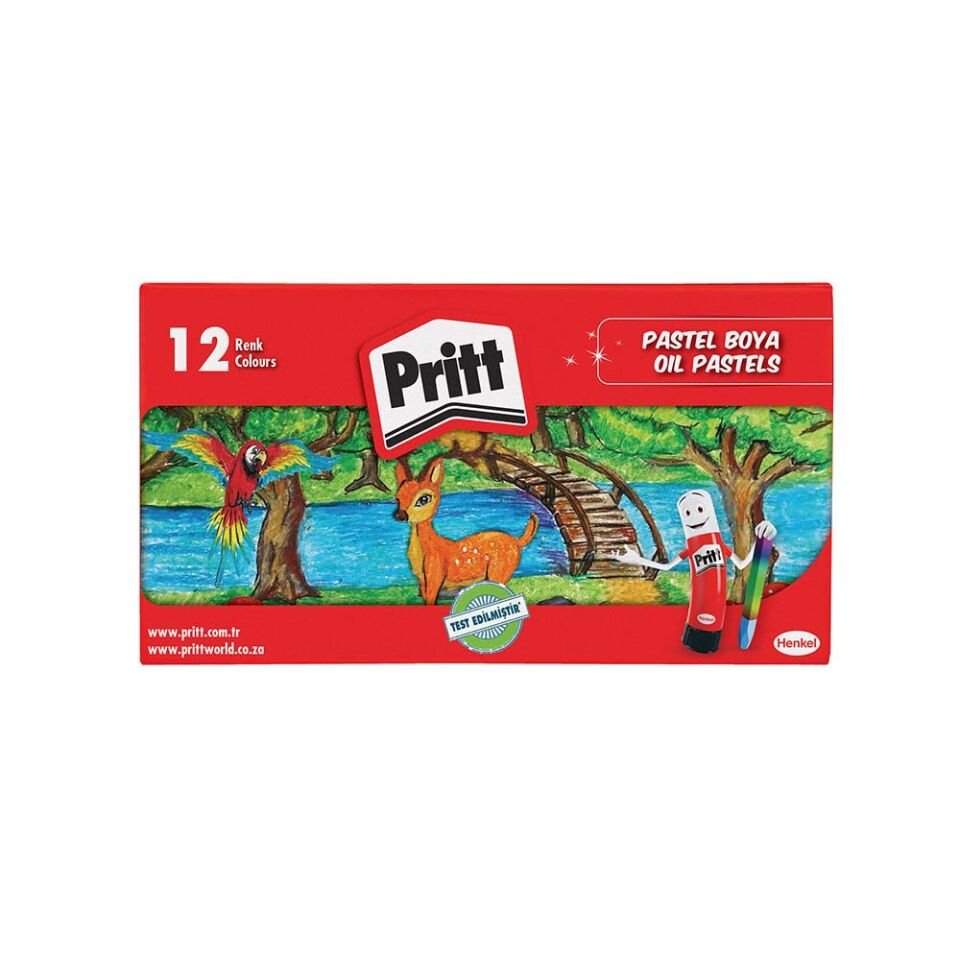 Prıtt 1048061 Pastel Boya 12'li Karton Kutu