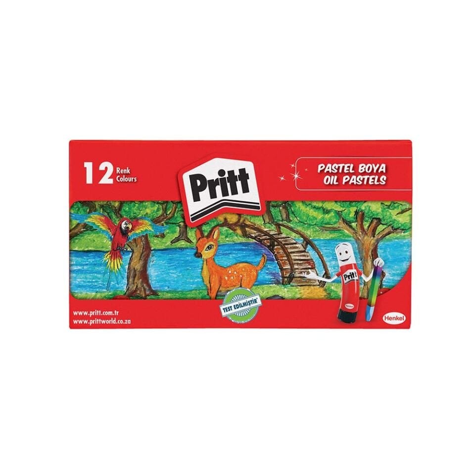 Pritt Pastel Boya 1048061 12'li Karton Kutu