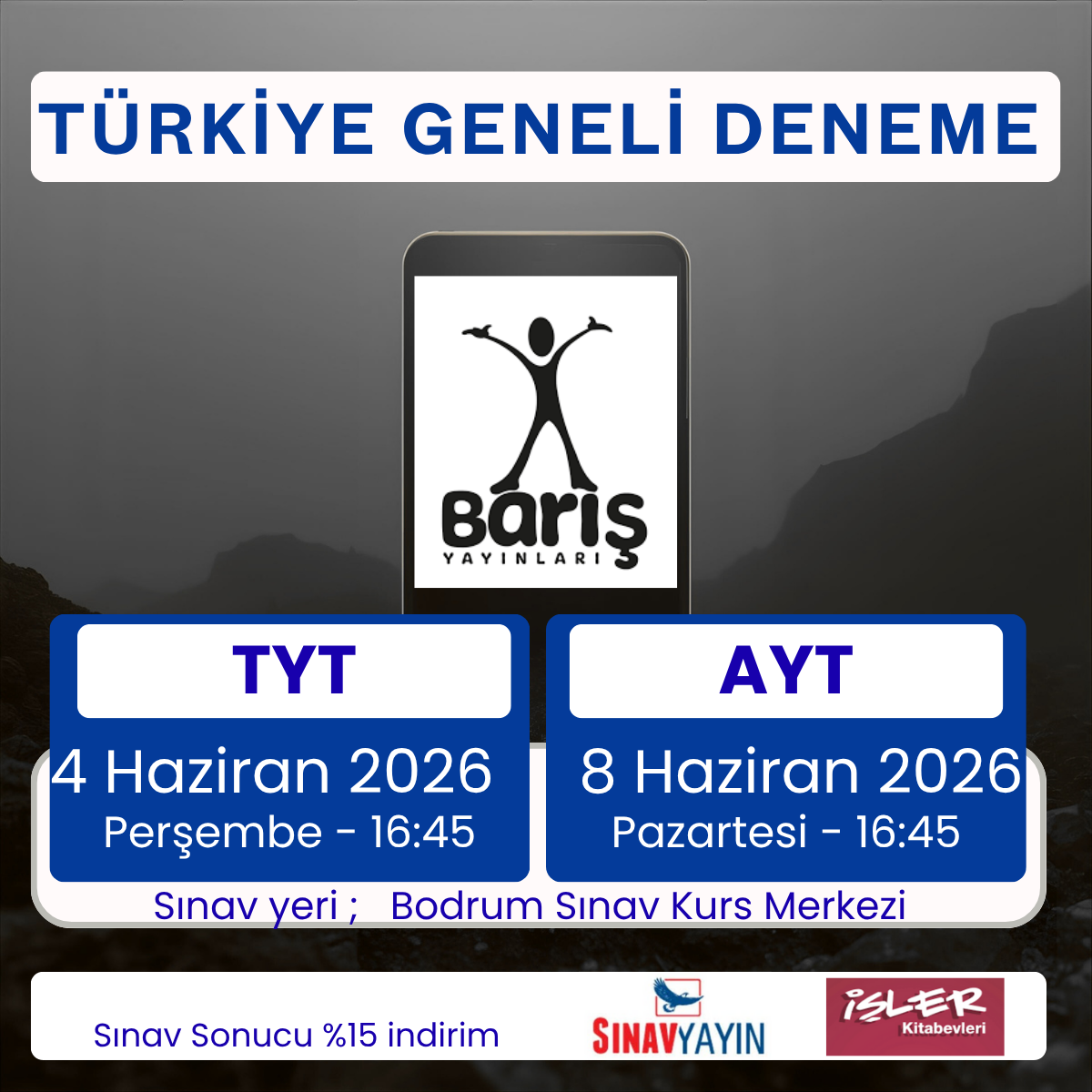 Barış Yayınları i Deneme TYT-AYT /3