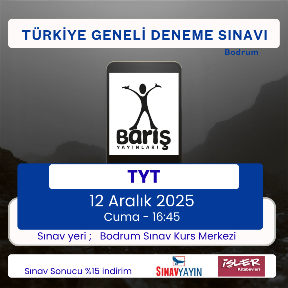Barış Yayınları Deneme Sınavı TYT