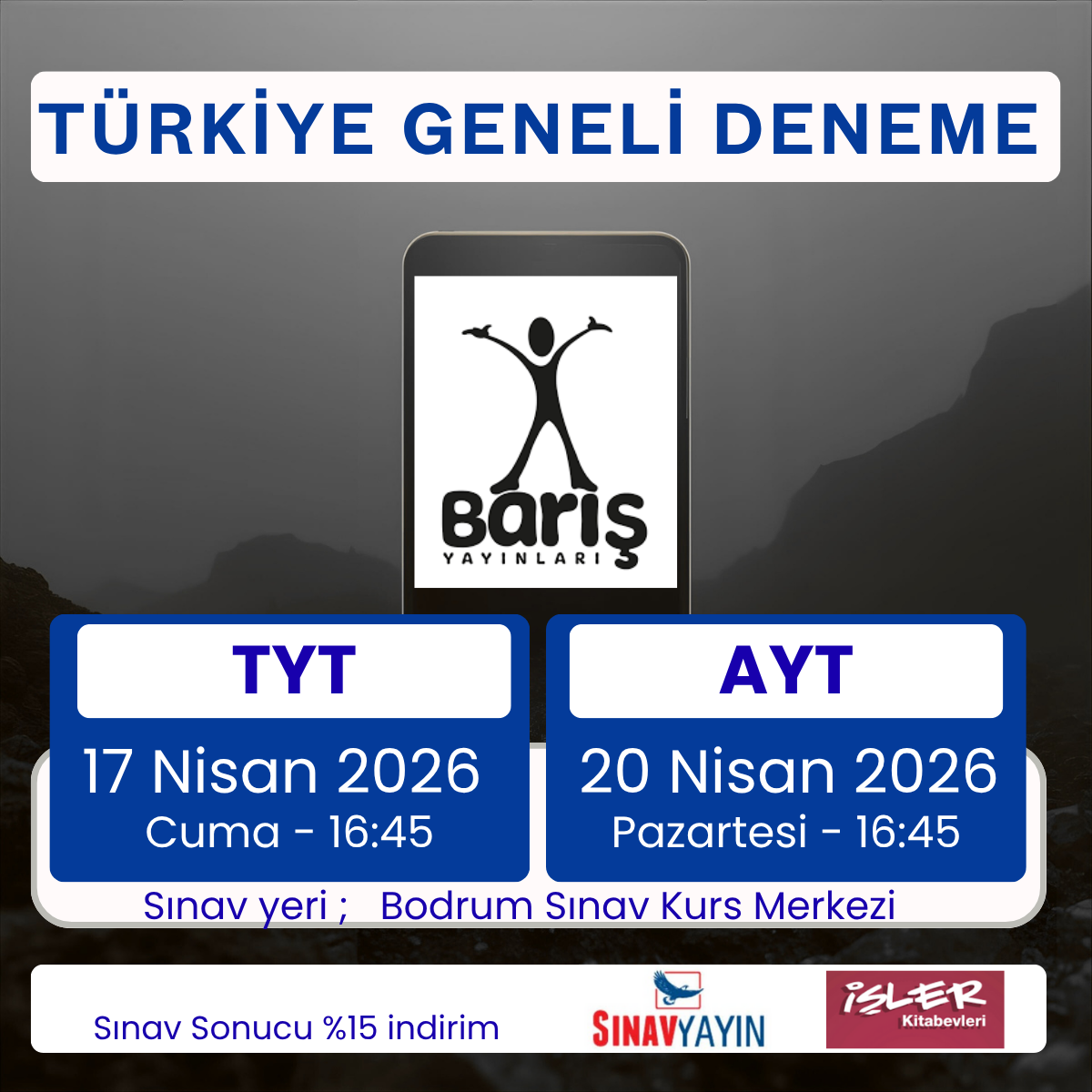 Barış Yayınları Deneme Sınavı TYT - AYT /2