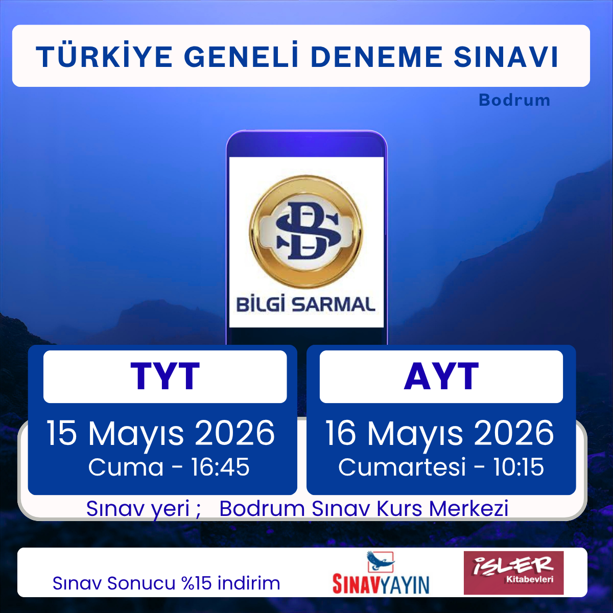 Bilgi Sarmal Yayınları Deneme Sınavı TYT - AYT / 4