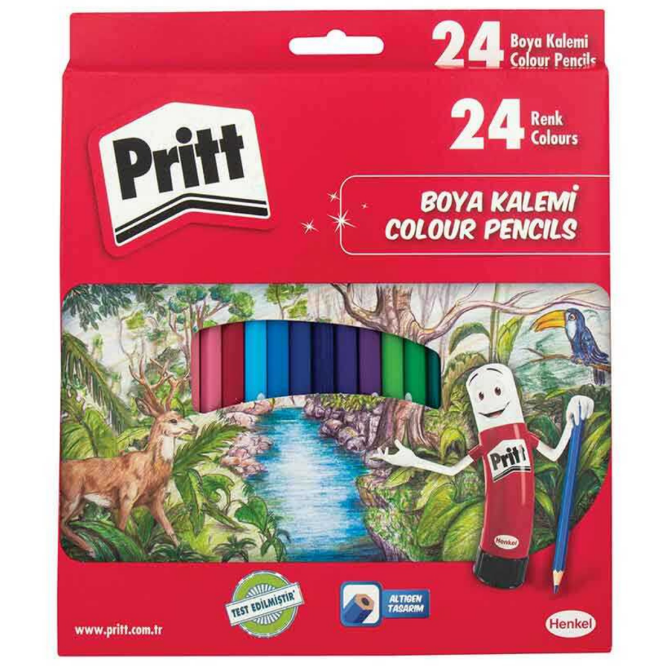 Prıit 1221351 Kuruboya Kalemi 24'lü Karton Kutu