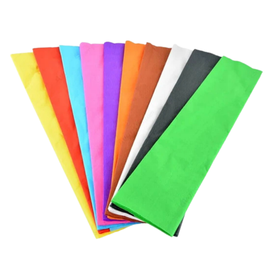 Gıpta 9129 Renkli Krapon Kağıdı 50X200 Sarı