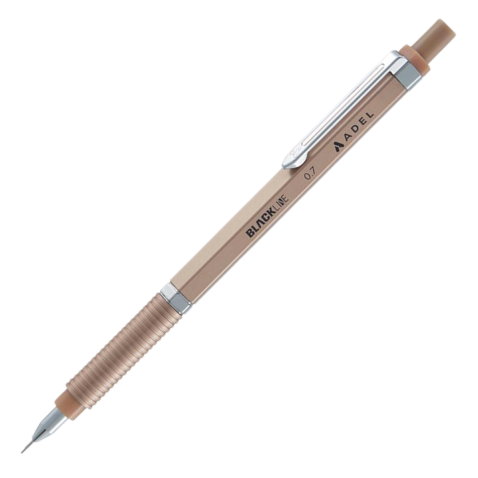 Adel 035 Blackline Versatil Kalem Metalik 0.7mm  Mavi
