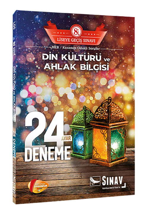 Sınav Yayınları 8. Sınıf LGS Din Kültürü ve Ahlak Bilgisi 24 Deneme
