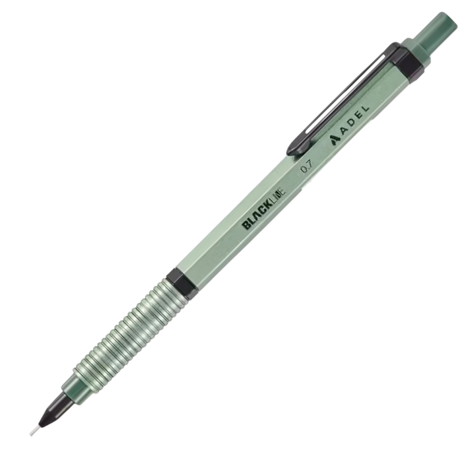 Adel 043 Blackline Versatil Kalem Pastel Renkler 0.7mm  Yeşil