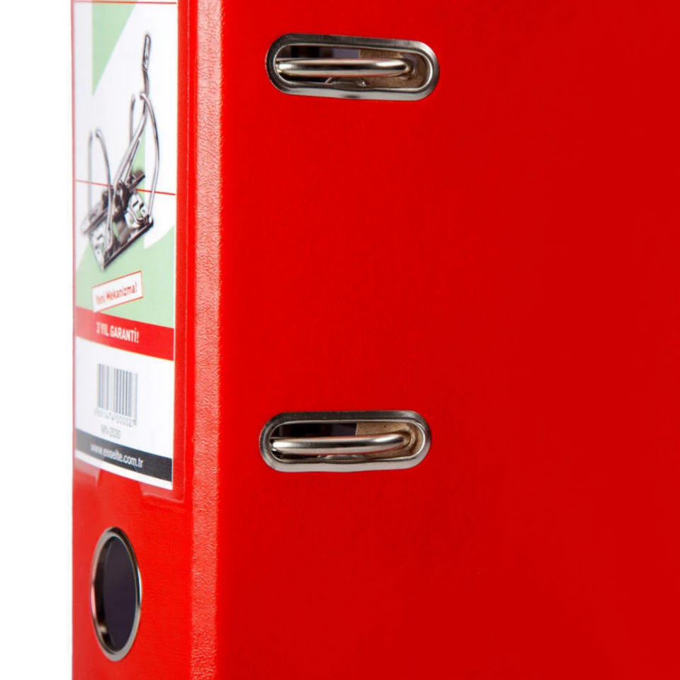 Manu 2030-25 Geniş Klasör Kırmızı