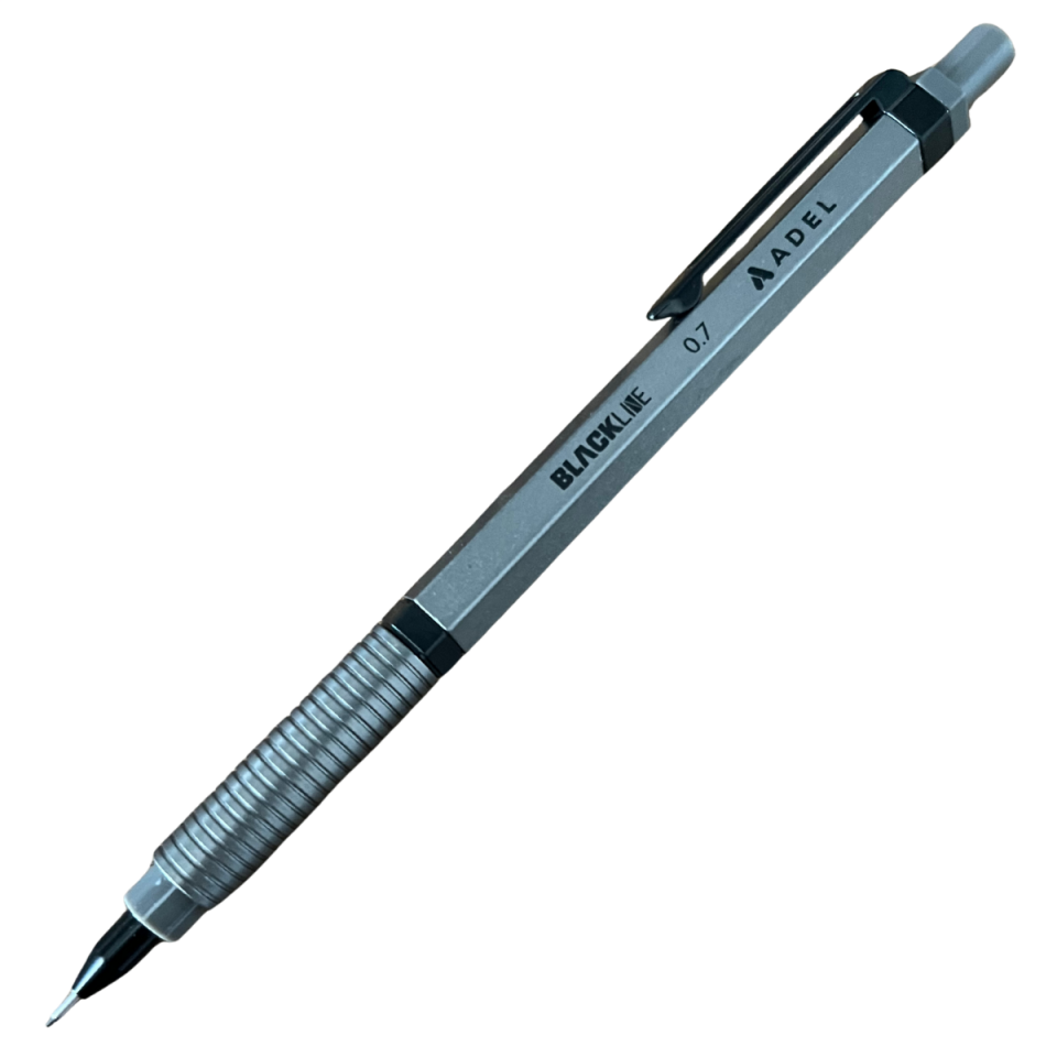 Adel 043 Blackline Versatil Kalem Pastel Renkler 0.7mm  Gri