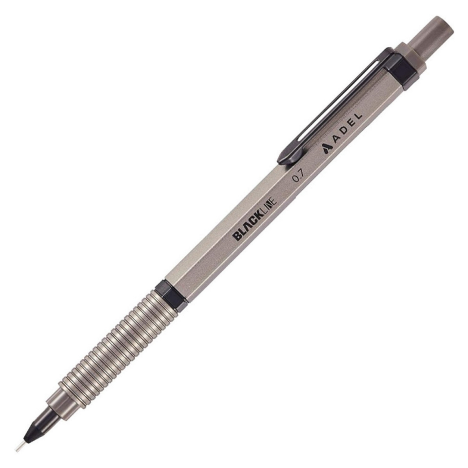 Adel 043 Blackline Versatil Kalem Pastel Renkler 0.7mm  Gri