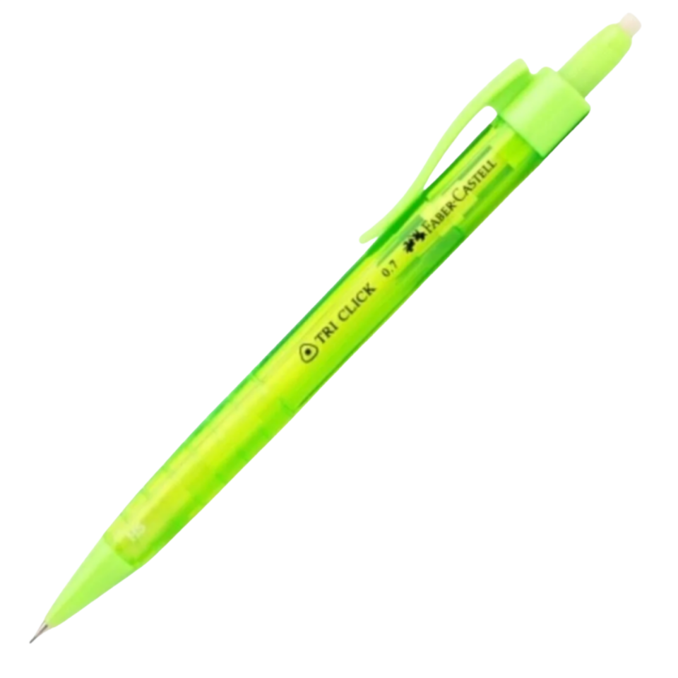 Faber Castell Tri Click Versatil Kalem 0.7 mm Pembe