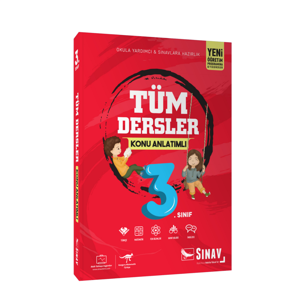 Sınav Yayınları 3. Sınıf Tüm Dersler Konu Anlatımlı