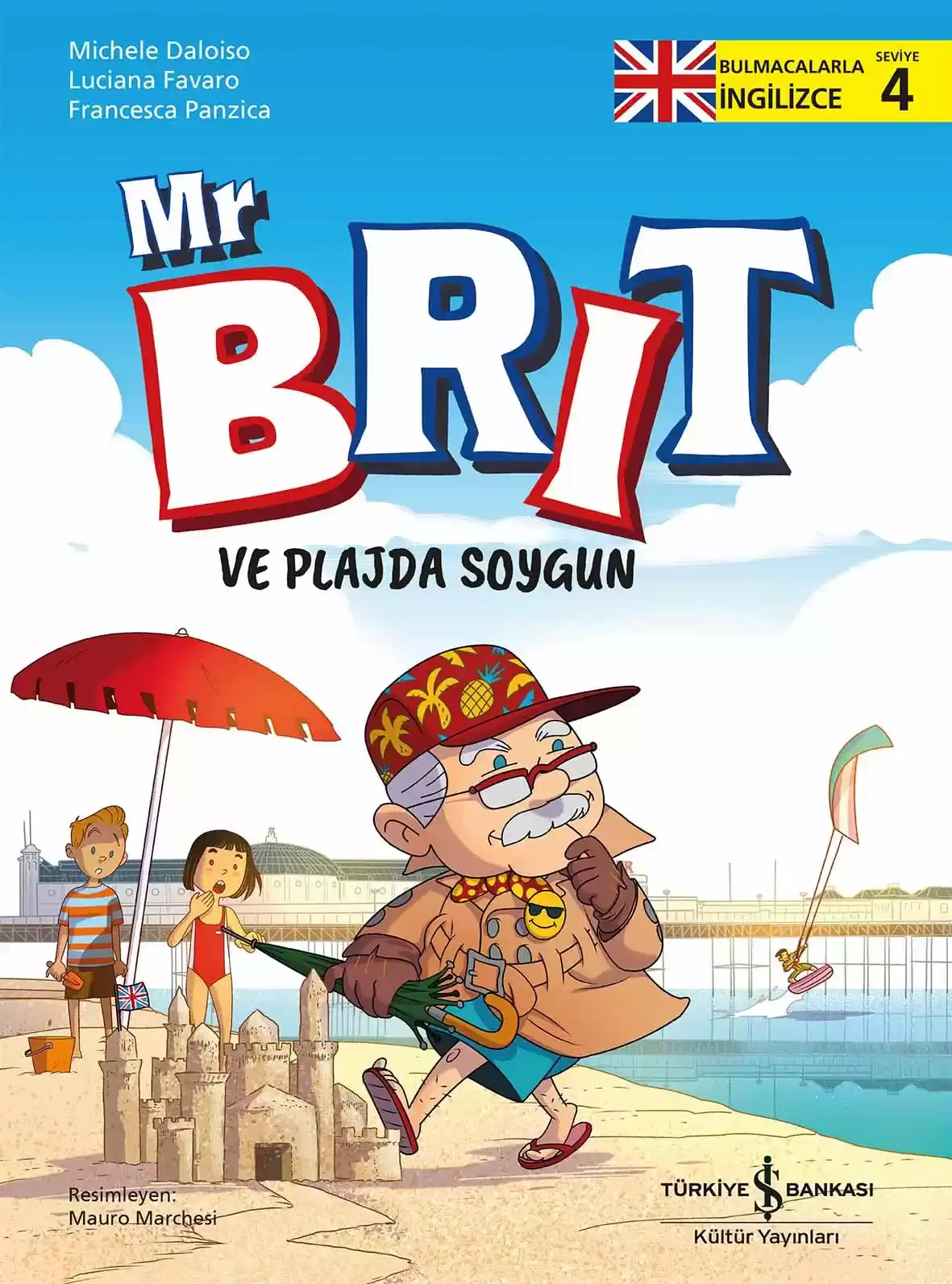 Mr Brit ve Plajda Soygun – Bulmacalarla İngilizce - 4