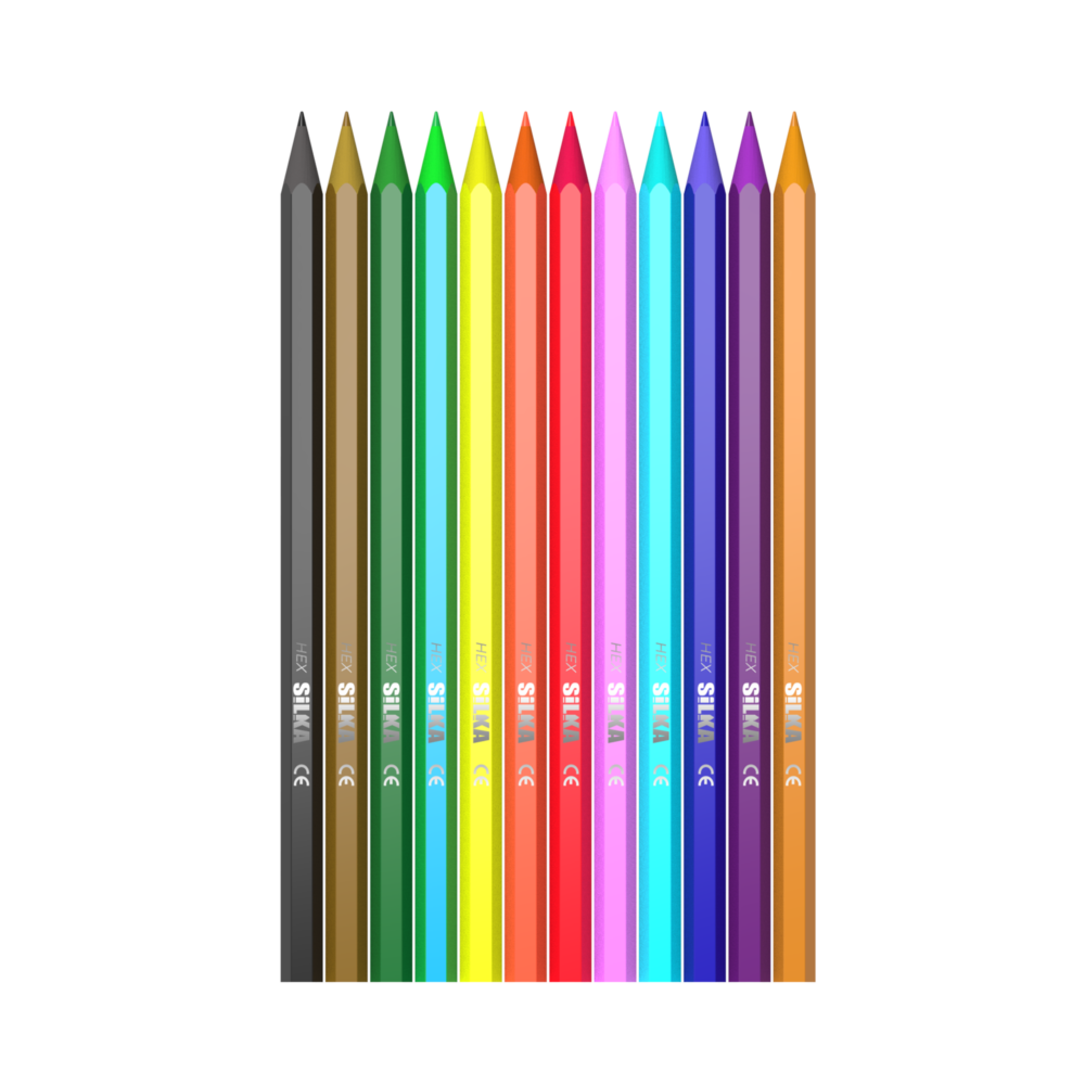 Art.86 Silka 12 Li Hex Shıny Kuru Boya